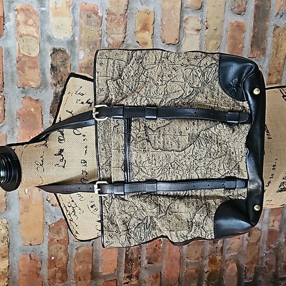 Patricia Nash Large Map Tote Shoulder bag purse - Picture 1 of 12